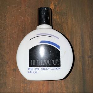 Vtg 1986 Avon Fifth Avenue Women’s Perfumed Body Lotion 6 Fl Oz Extremely Rare!